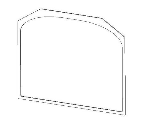Picture of Glass Gasket - Single door (New type door)