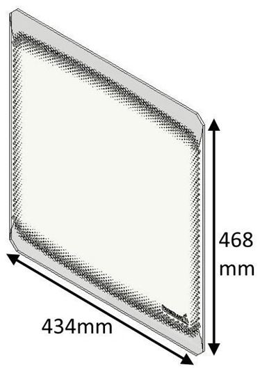 Picture of Glass panel - Aspect 5 slimline & Aspect 6