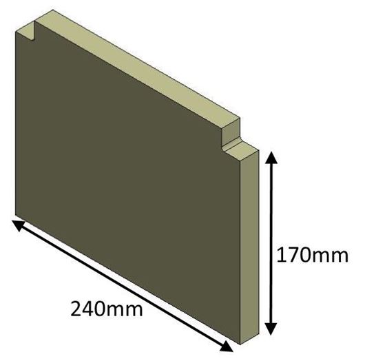 Picture of Rear Brick - Lower (MKI)